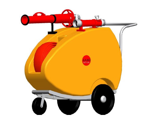 Mobile Foam Trolley Fire Hydrant Equipment Fire Safety Equipment